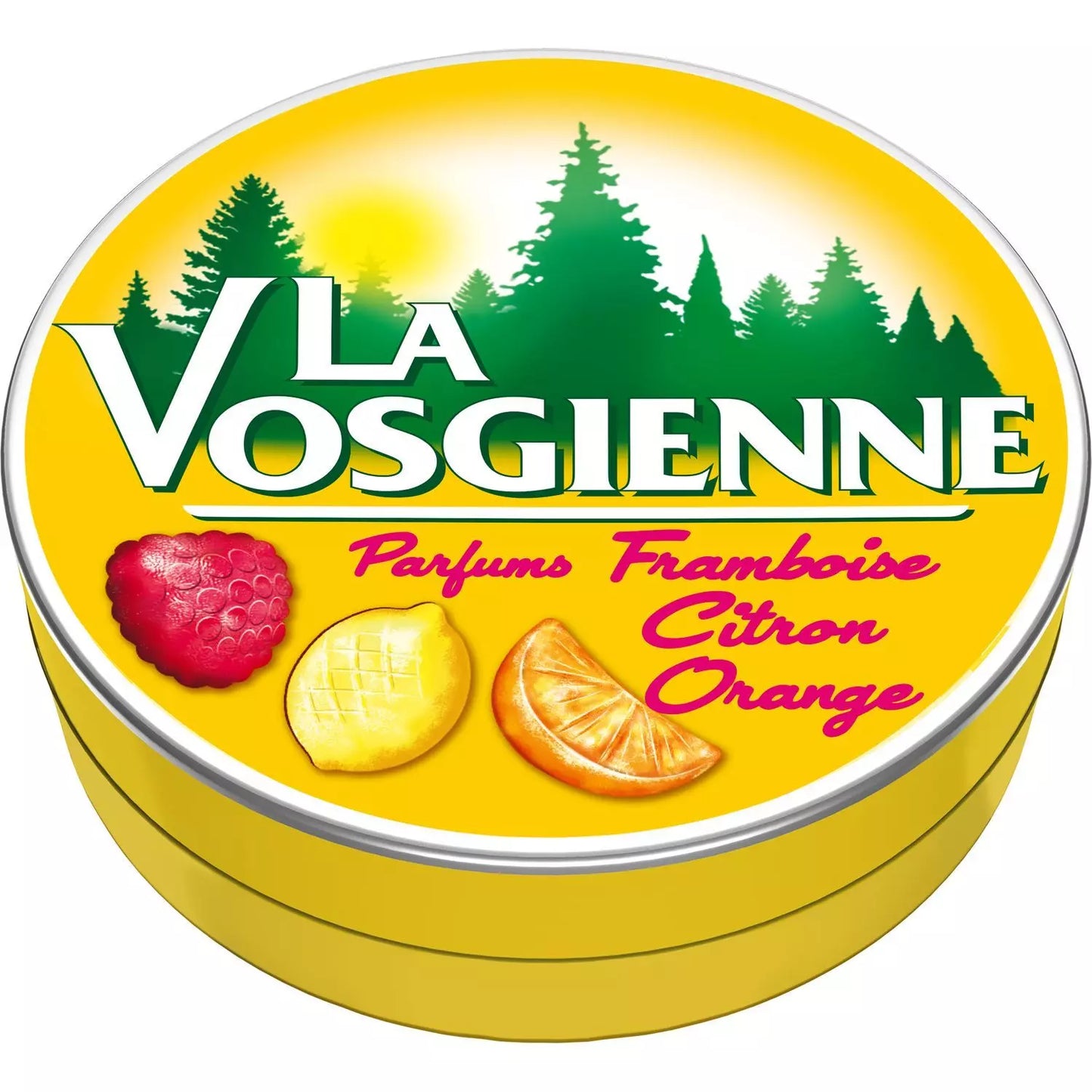 LA VOSGIENNE Raspberry Lemon Orange Flavor Candy 125g