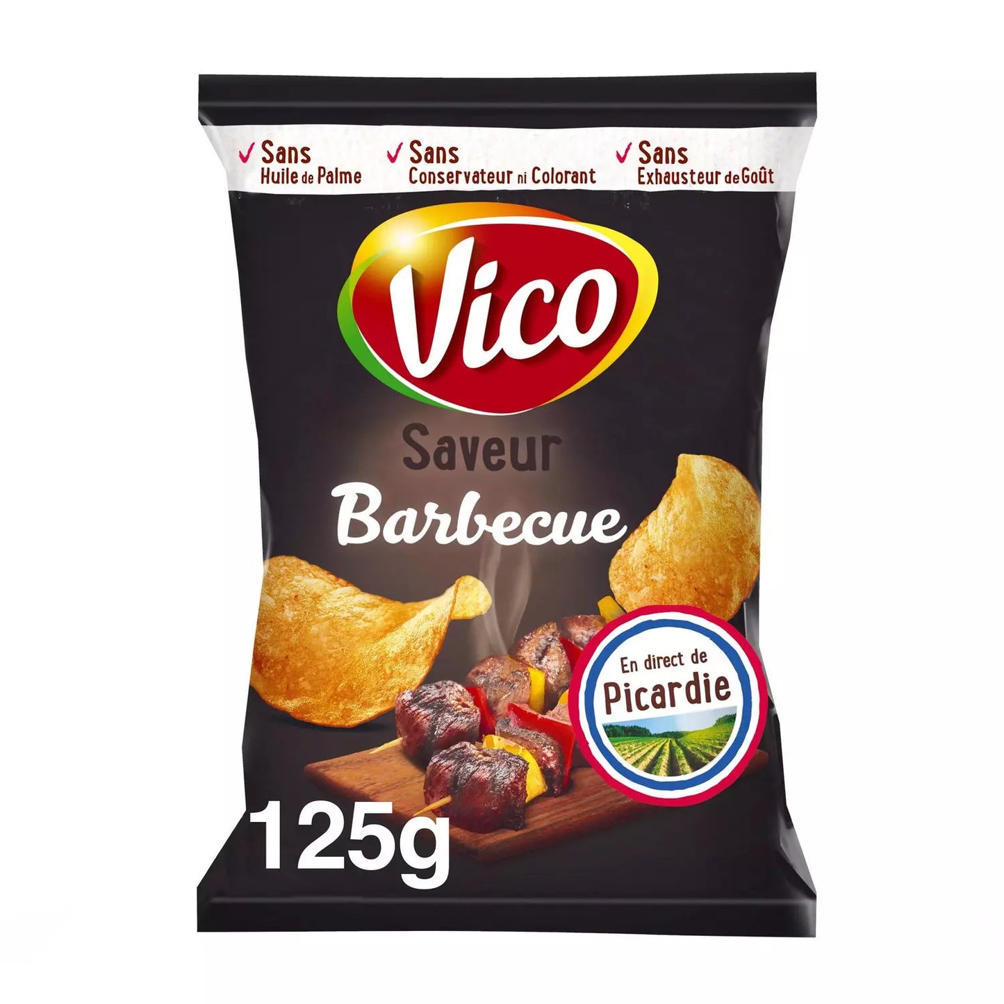 VICO Chips mit Barbecue-Geschmack 125g