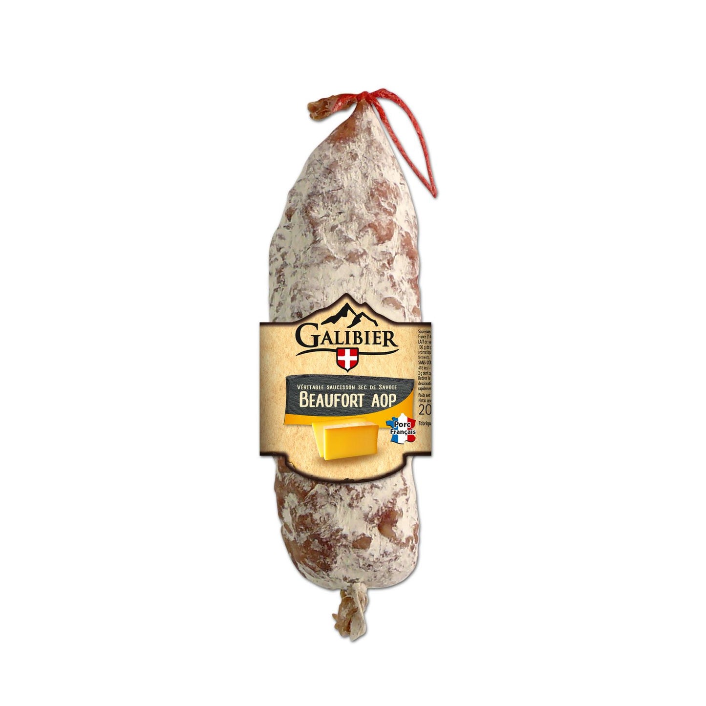 LE GALIBIER Dry Sausage with Beaufort AOP 200g