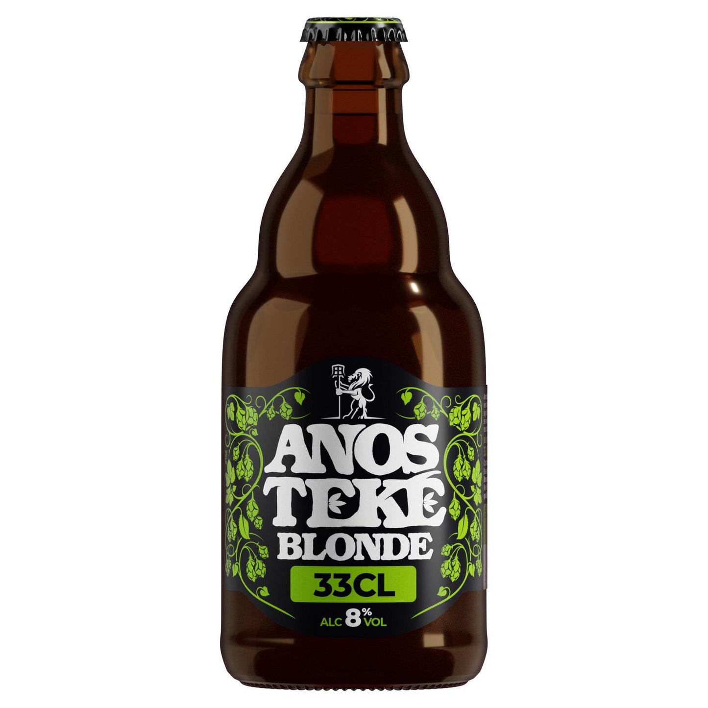 ANOSTEKE Helles Craft-Bier aus Flandern 8% 330ml