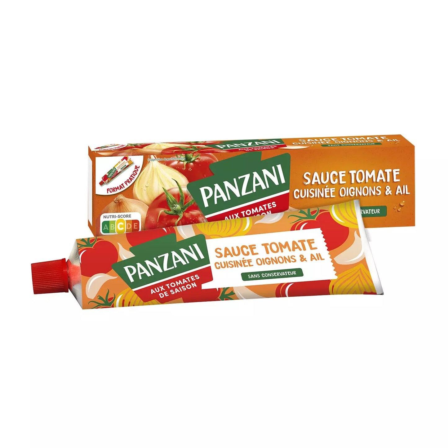 PANZANI Cooked tomato sauce with onions and garlic 180g