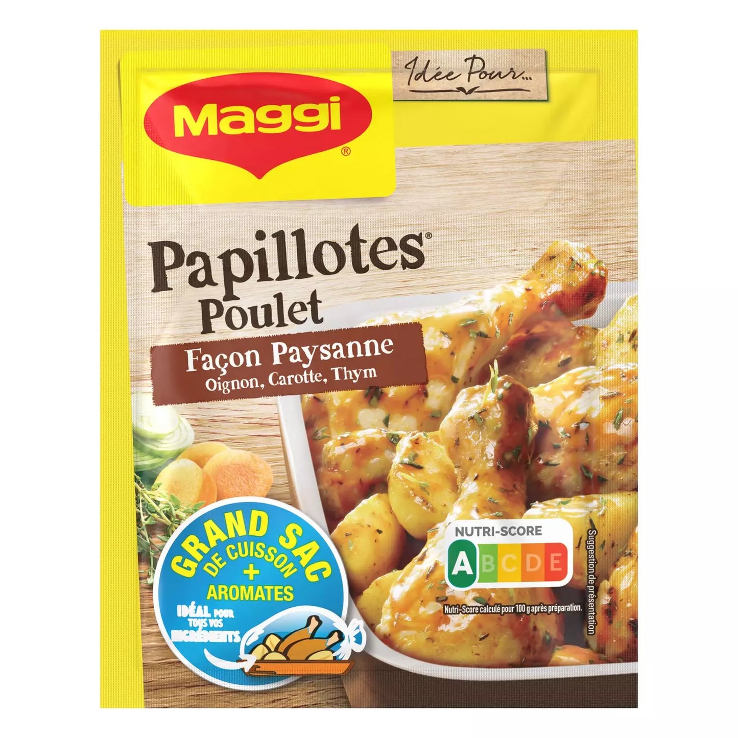 MAGGI Papillotes - Country-Style Chicken Seasoning 32 g
