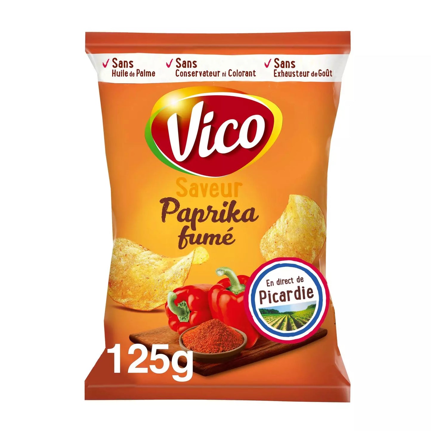 VICO Classic Chips – Smoked Paprika Flavor 125g