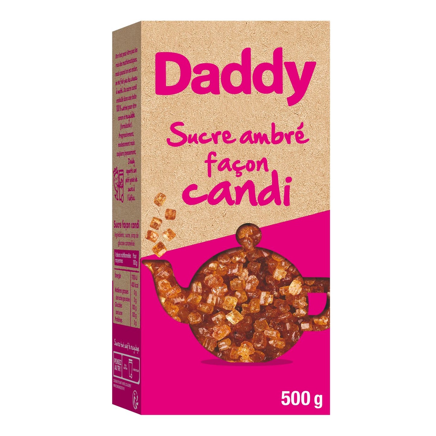 DADDY Sucre candi ambré 500g