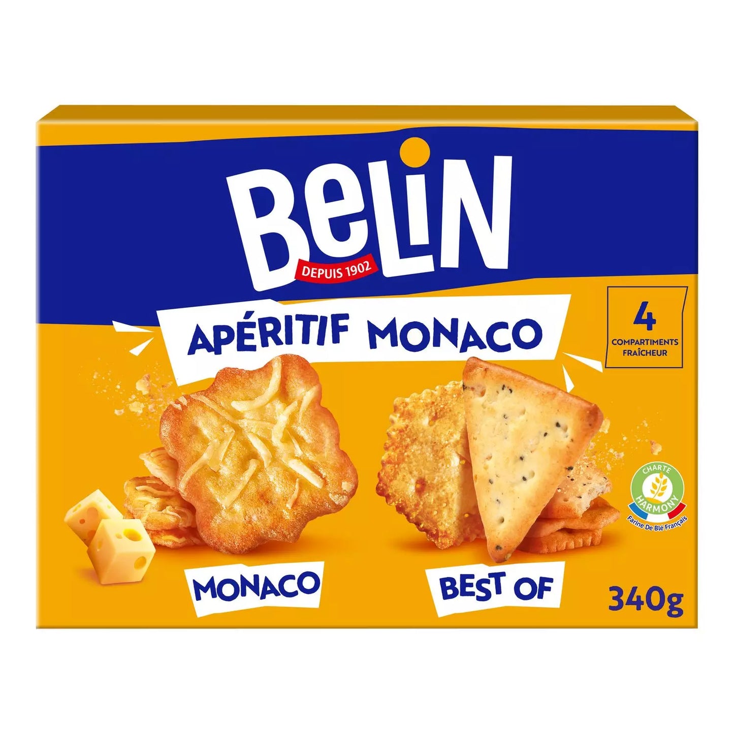 BELIN Monaco – Savory Biscuit Assortment 340g