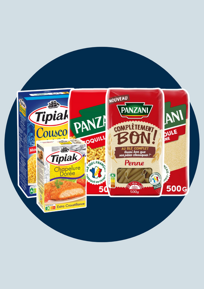 Massas, Arroz e Grãos