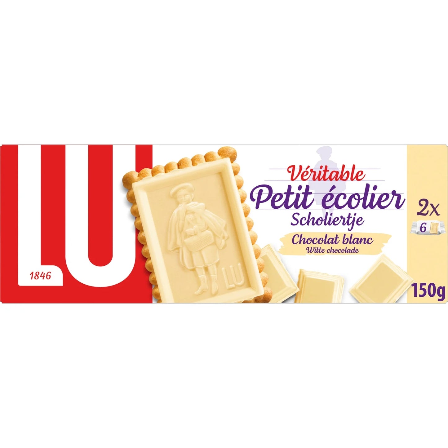 LU Petit Ecolier White Chocolate 150g