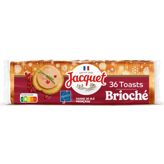 JACQUET Toasts Brioché 250g