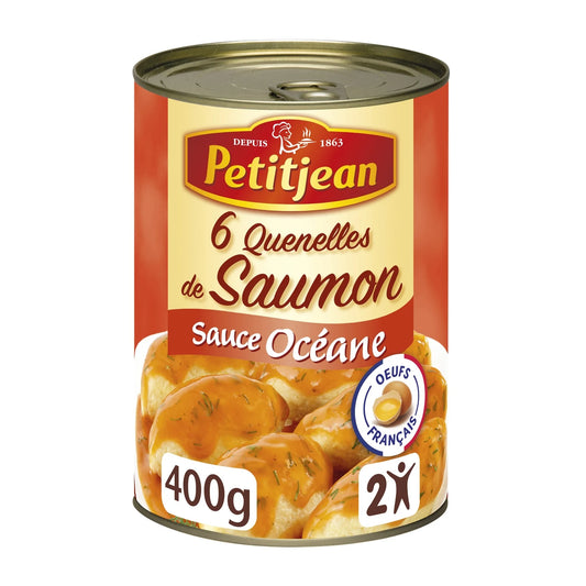 PETIT JEAN Salmon Quenelle with Ocean Sauce 400g