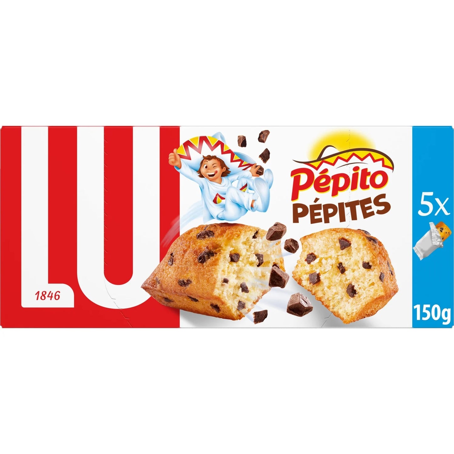 LU Pépito – Pépites Cakes 5 pack – 150g