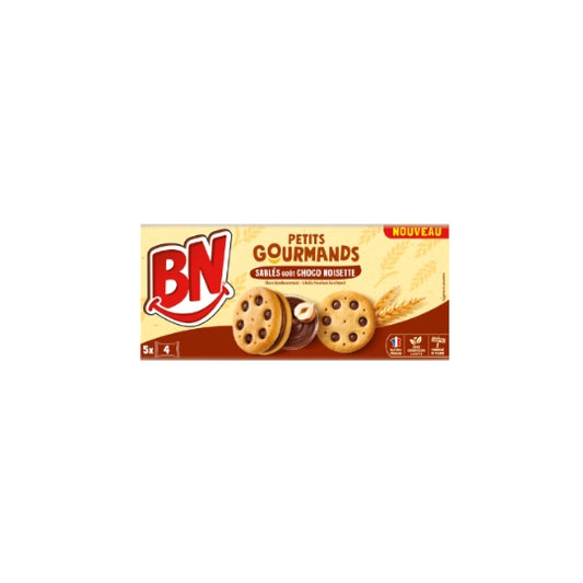 BN Biscuit Petit Gourmands Sablés Goût Choco Noisette 5x4