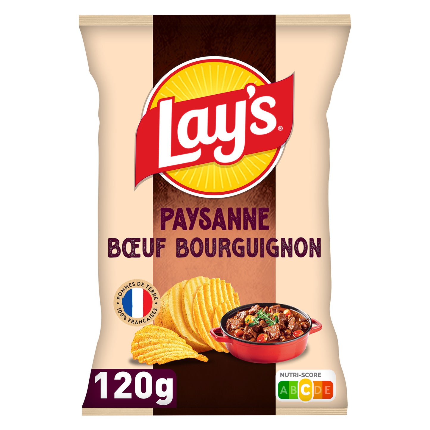Chips Saveur Bœuf Bourguignon LAYS 120g