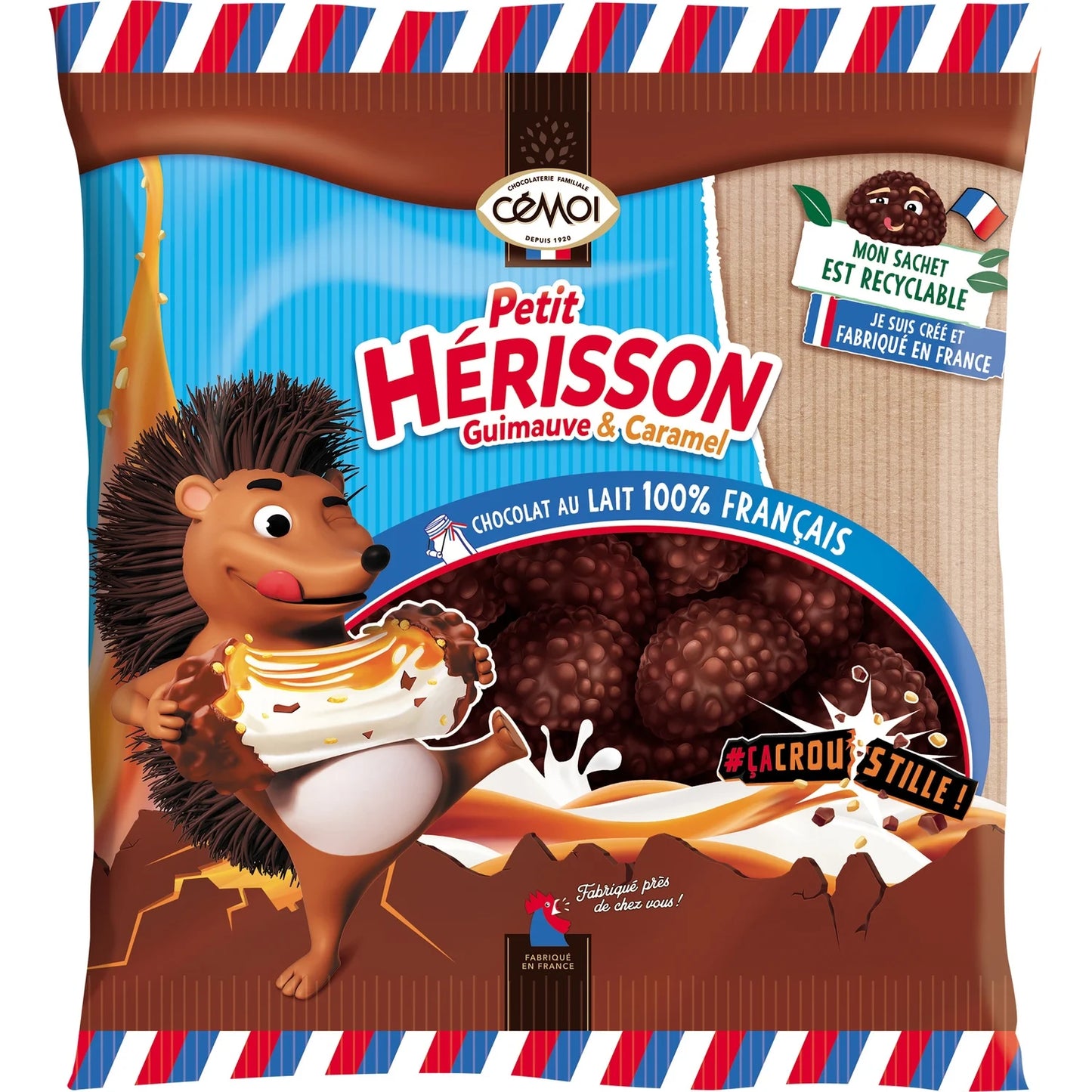 CEMOI Hérisson guimauve et caramel 160g