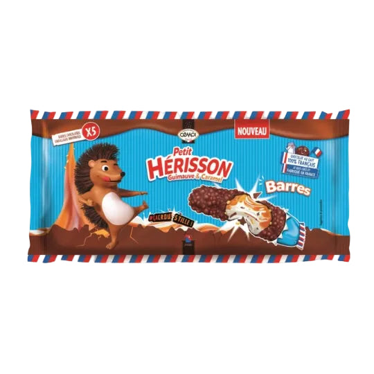 CEMOI Barres Chocolatées Guimauve Caramel 142g