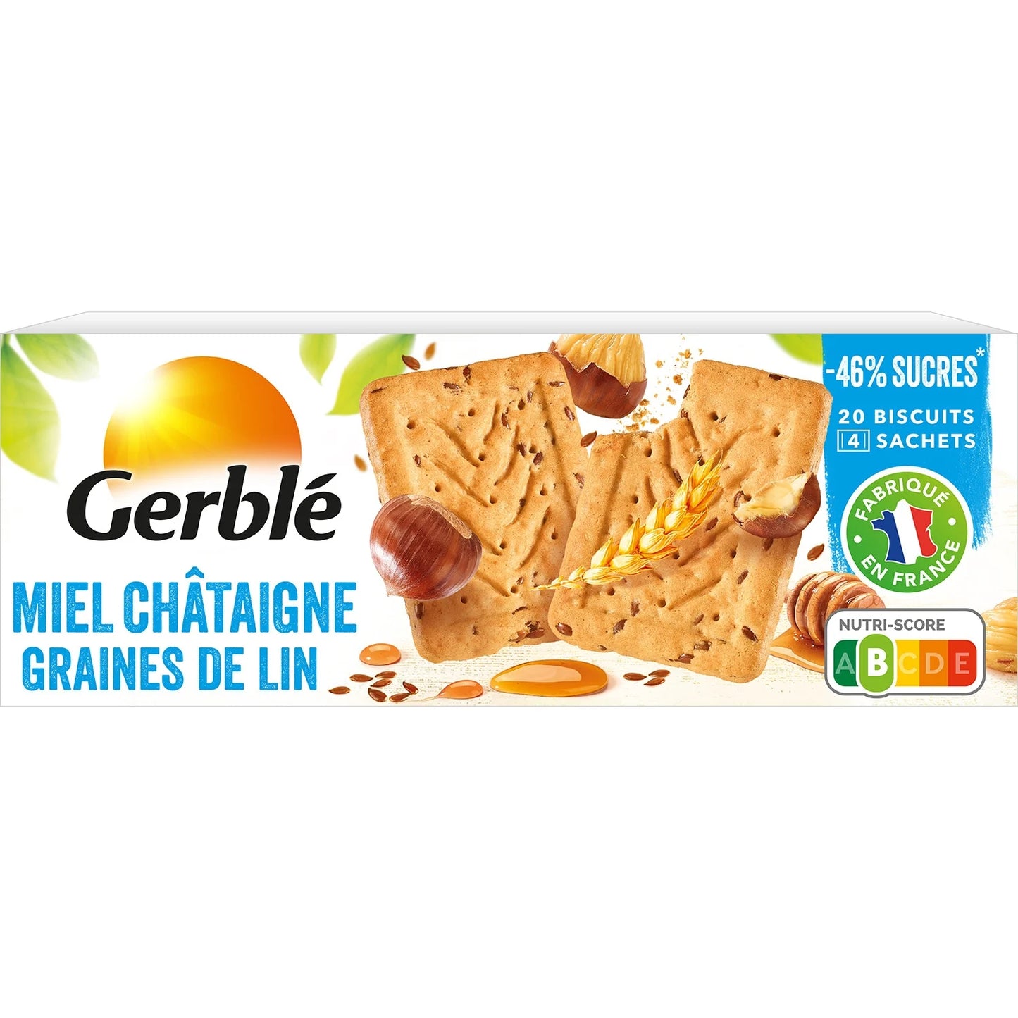 GERBLE Honey Chestnut Biscuit 200g