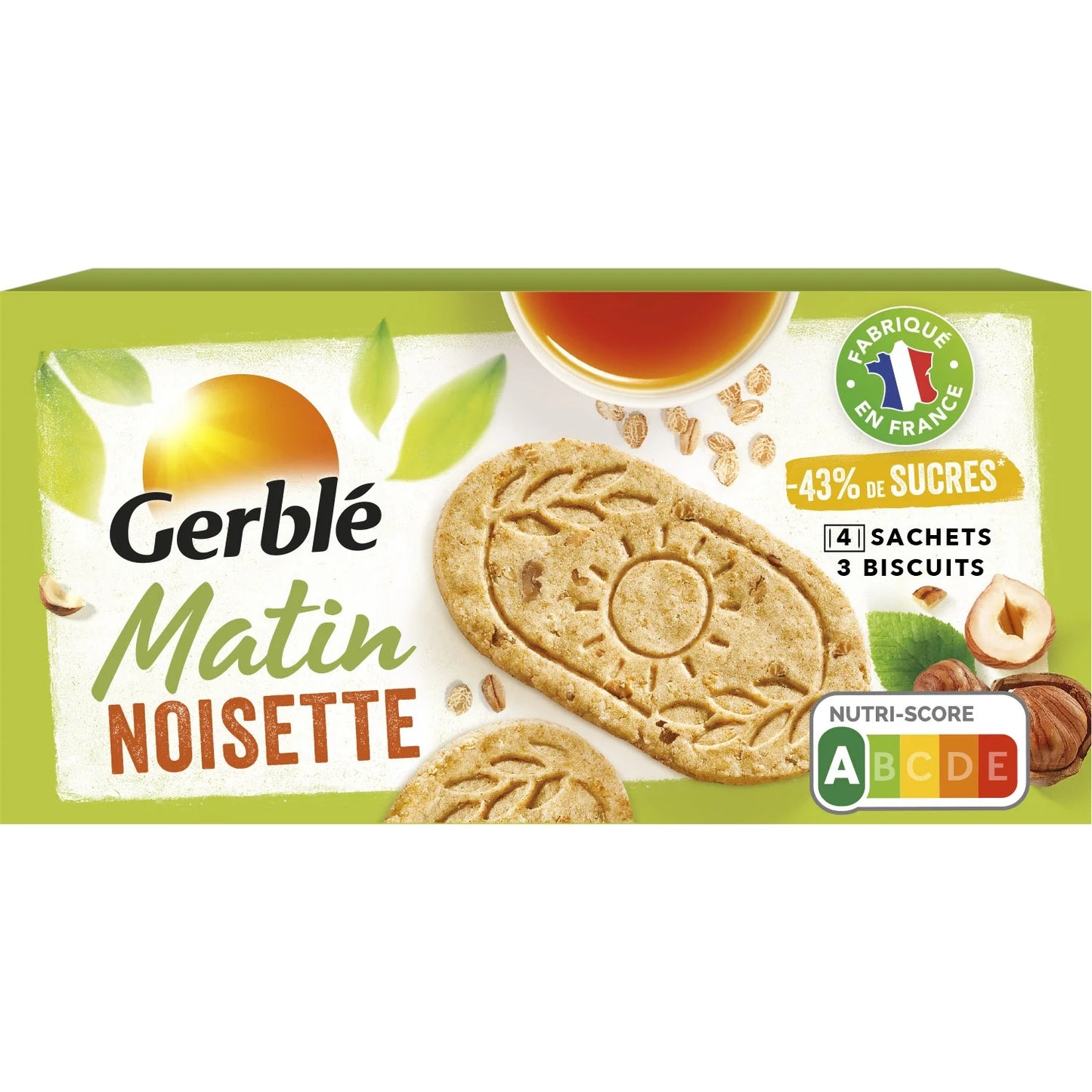 GERBLE Hazelnut Breakfast Biscuits 200g