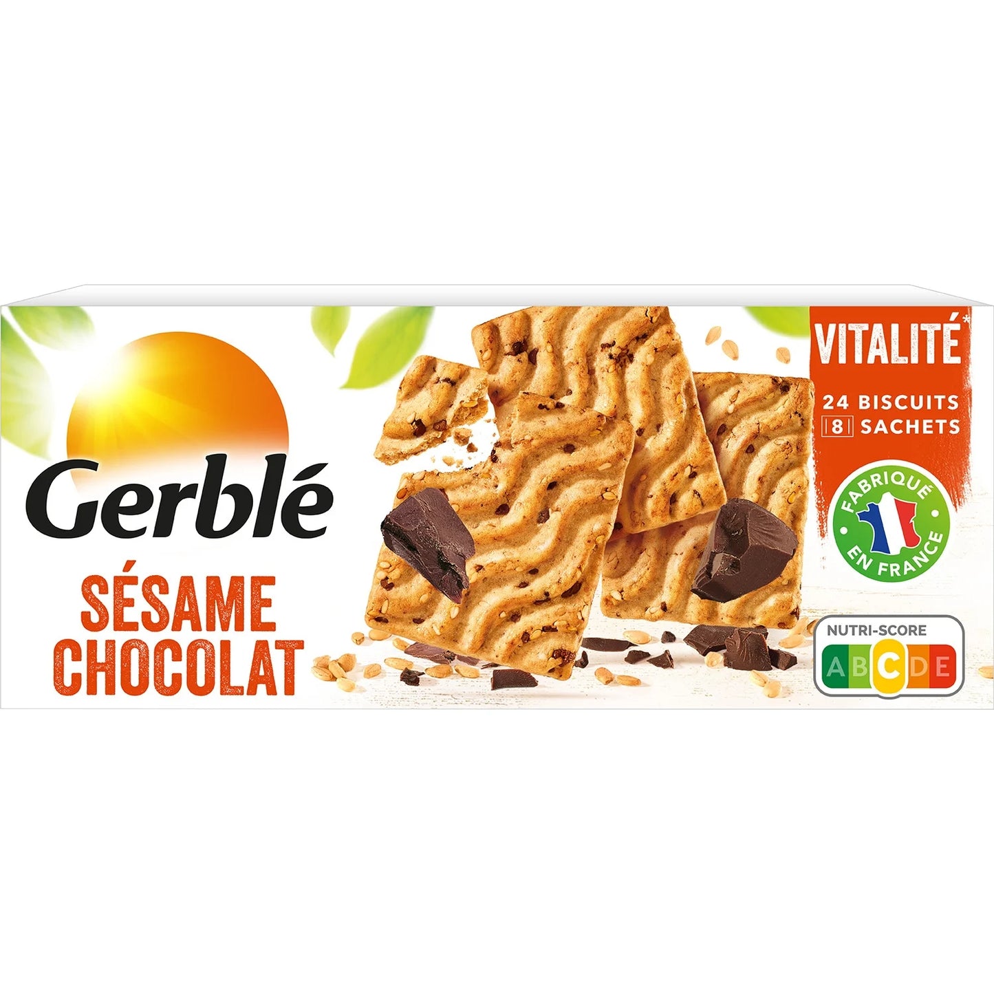 GERBLE Sesame Chocolate Biscuit 200g