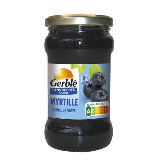 GERBLE Sugar-Free Blueberry Jam 320g