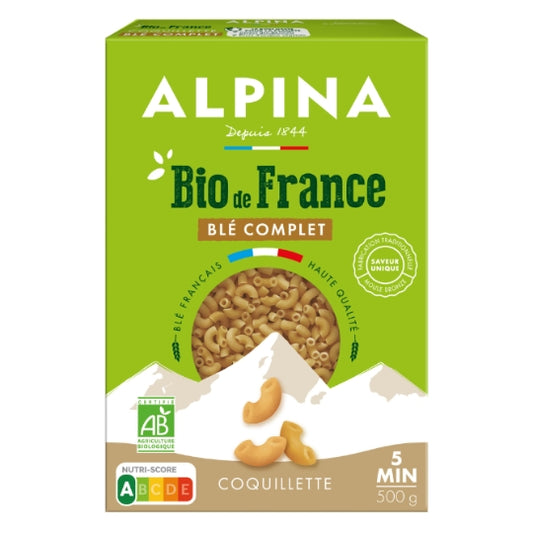 ALPINA Bio Vollkorn-Spiralnudeln 500g