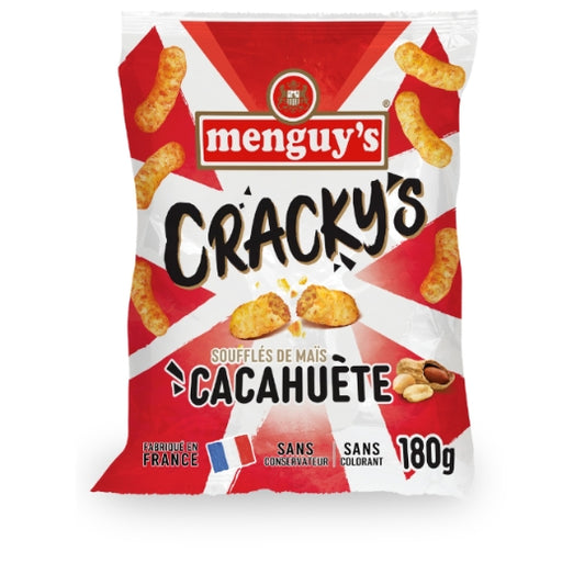 MENGUY'S Chips soufflés cacahuètes 180g
