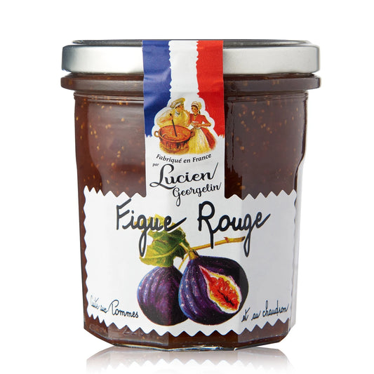 LUCIEN GEORGELIN Red Fig Spread Cooked with Apples & in a Cauldron 320g