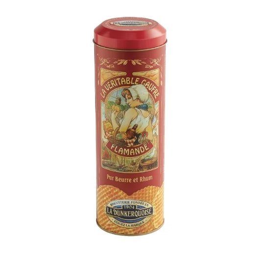 LA DUNKERQUOISE La Véritable gaufre flamande pur beurre et rhum 400g