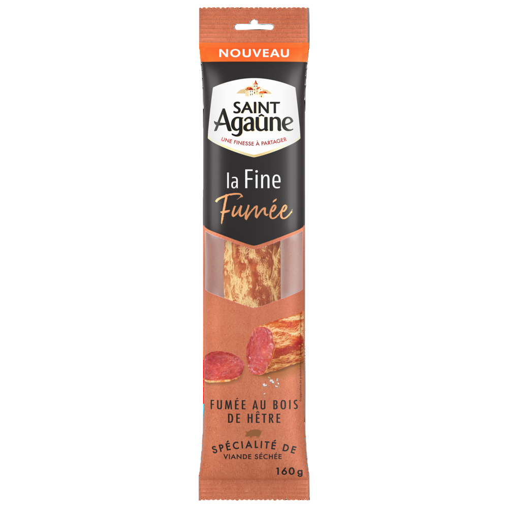 SAINT AGAUNE La Fine Fumé 160g