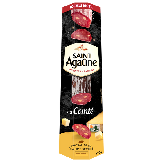 SAINT AGAUNE Sausage with Comté 120g