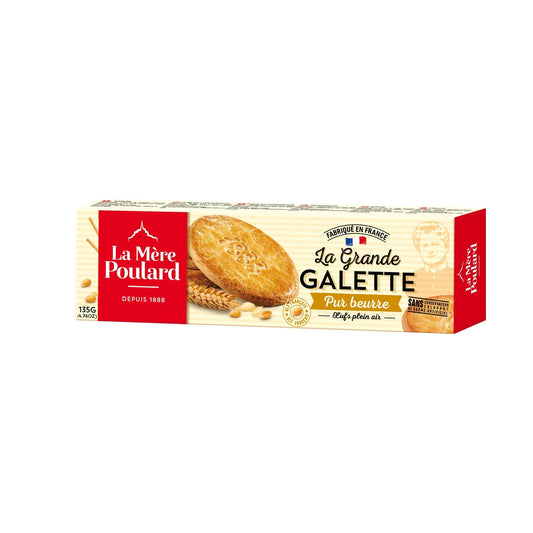 LA MÈRE POULARD Large Pure Butter Cookies 135g