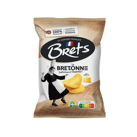 BRETS Chips saveur beurre salé 125g