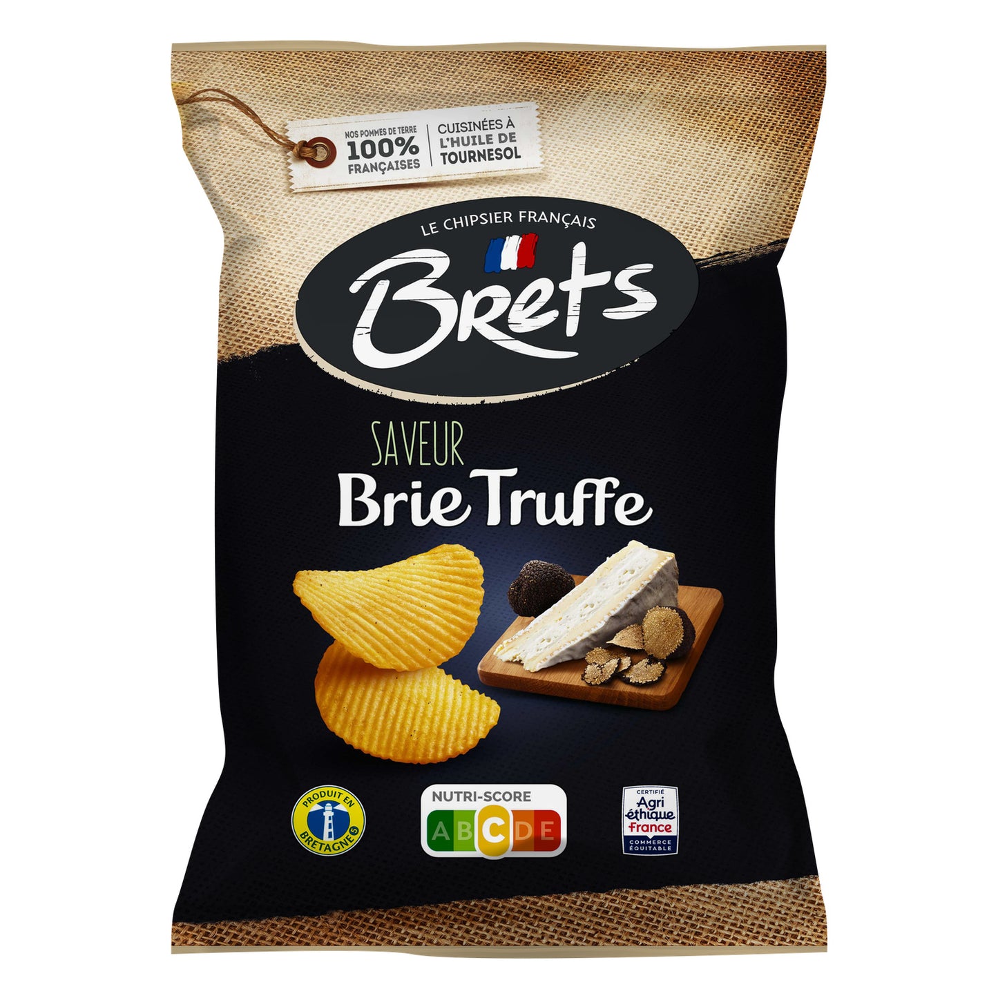 Chips Saveur Brie Truffe BRETS 125g