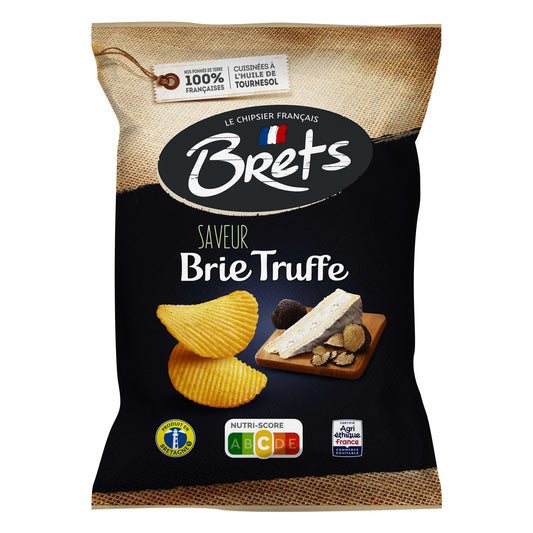 BRETS Chips Saveur Brie Truffe 125g