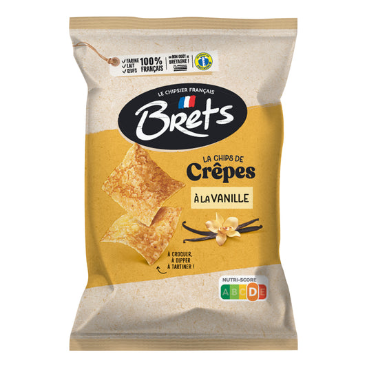 BRETS Chips Crêpes Vanille 100g