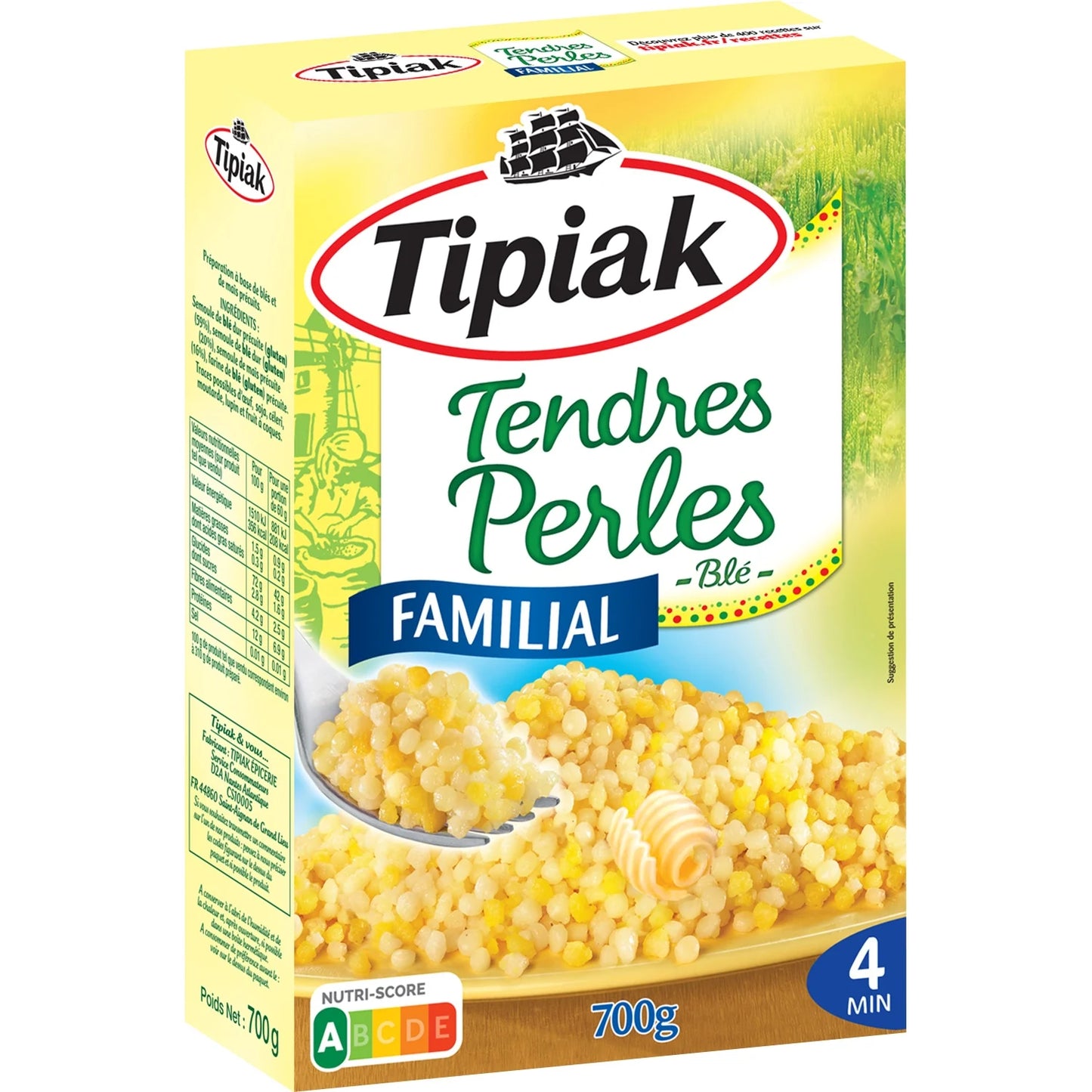 TIPIAK Tender Wheat Pearls 700g