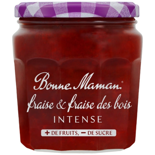 BONNE MAMAN Confiture fraise fraise des bois intense 335g