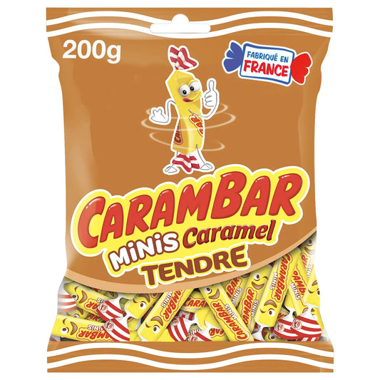 CARAMBAR Mini Soft Caramel Candy 200g