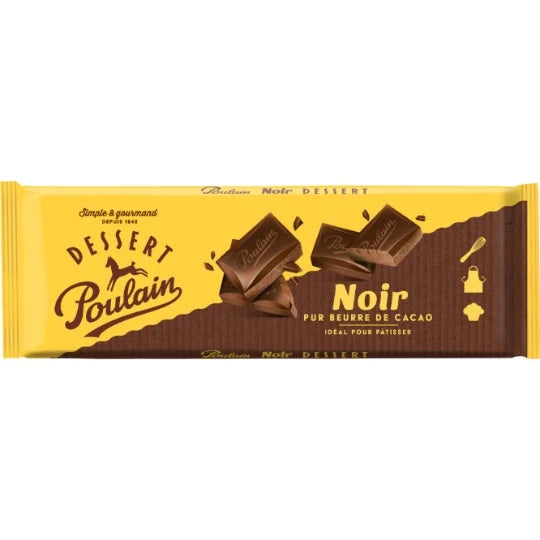 POULAIN Tablette de Chocolat Noir Dessert 400g