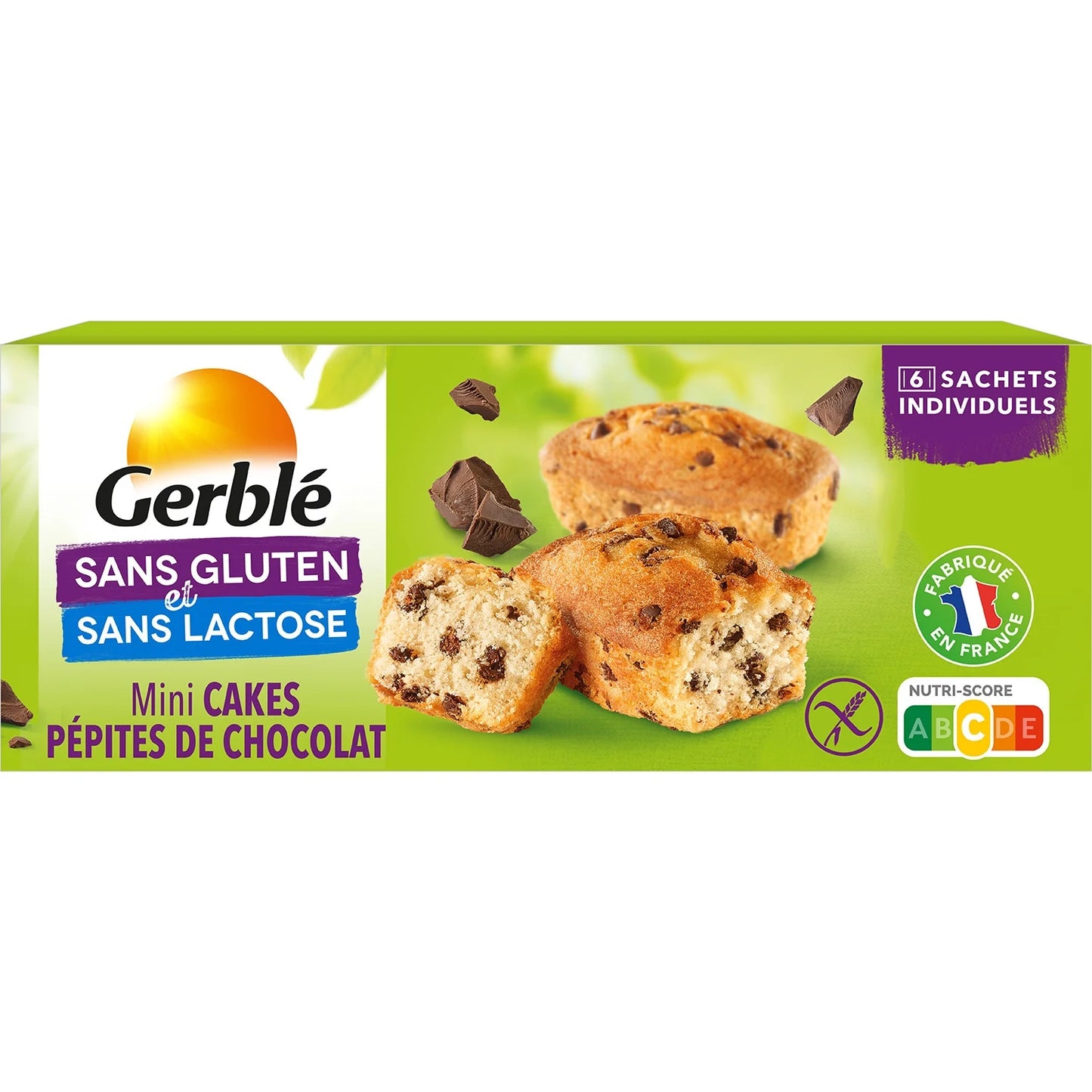 GERBLE Gluten-Free Chocolate Chip Cake 230g