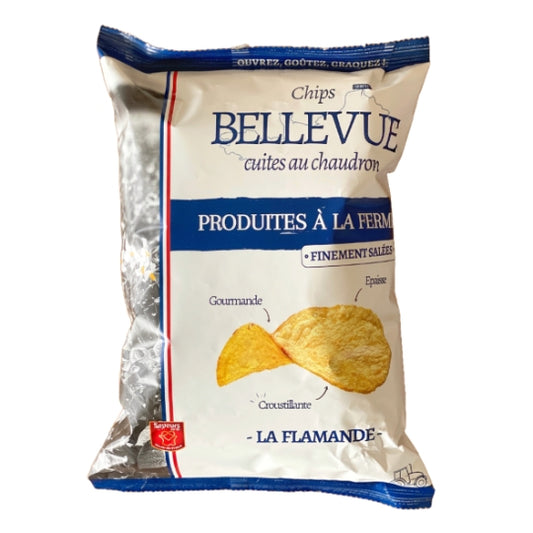 BELLEVUE Chips Fermières Finement salées 125g