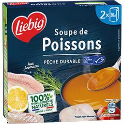 LIEBIG Soupe poissons 2x30cl