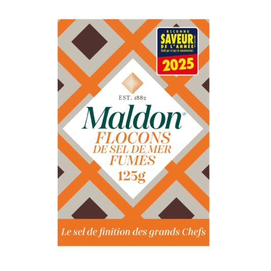 MALDON Flocons De Sel Mer Fumé 125g