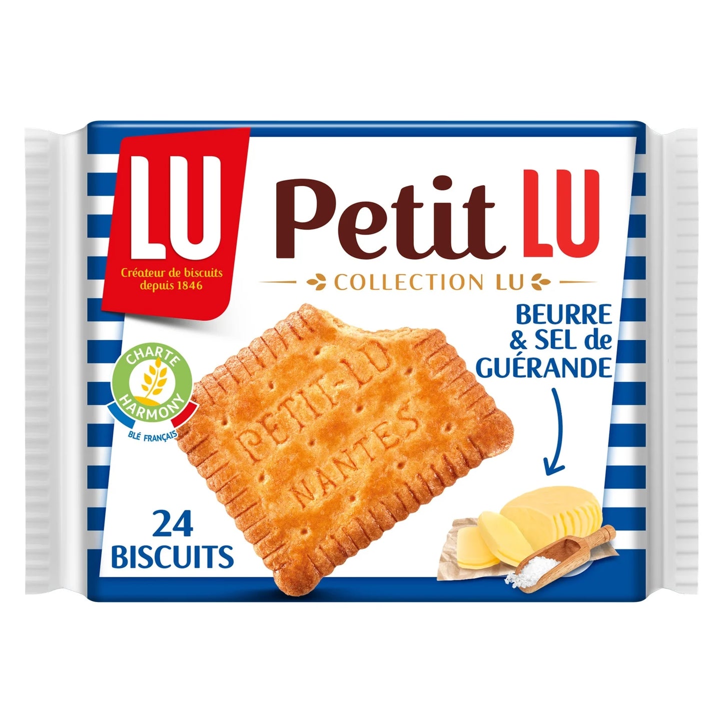 LU Petit Lu – Butter & Guérande Salt Biscuits 24 biscuits – 200g