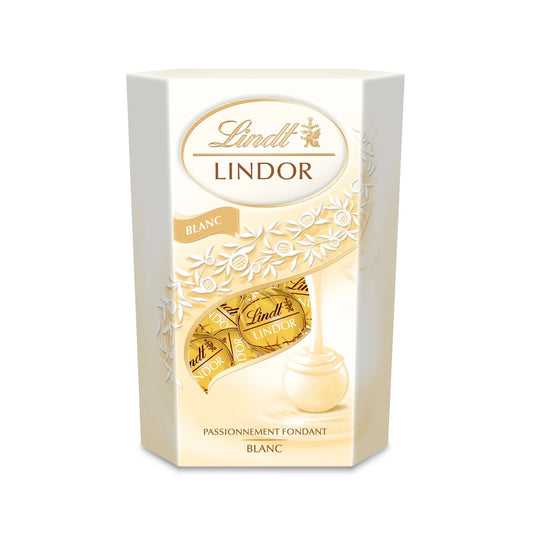 LINDT Lindor White Chocolate Filled Bites 200g