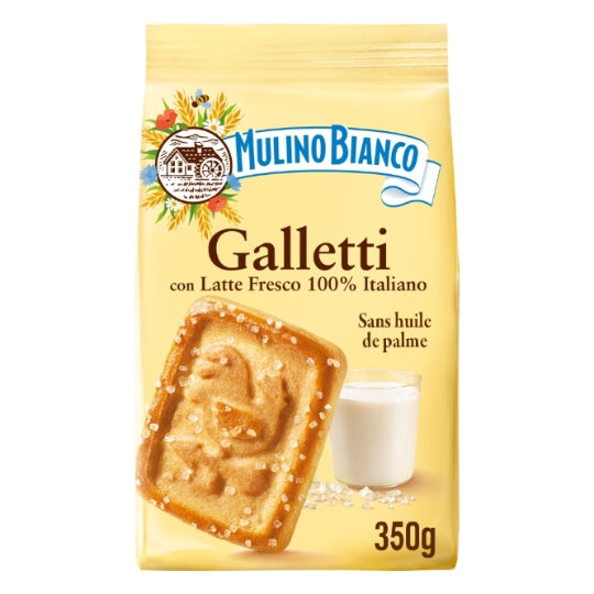 MULINO BIANCO Biscuits Galletti au Lait Frais 350g