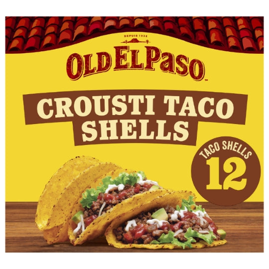 OLD EL PASO Corn Taco Shells (12 Pack - 135g)