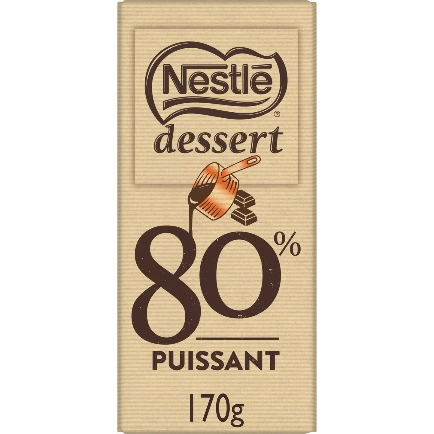 NESTLÉ Dessert Dark Chocolate 80% 170g
