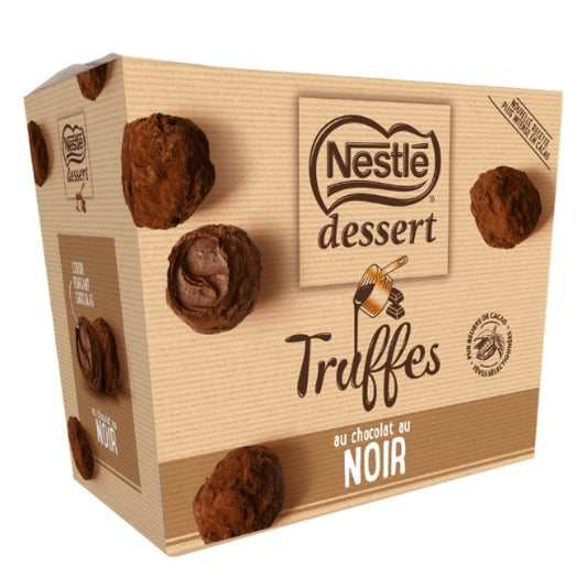 NESTLE Truffes au Chocolat Noir Dessert 250g