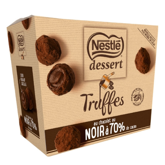 NESTLE Truffes au Chocolat Noir 70% de Cacao 250g