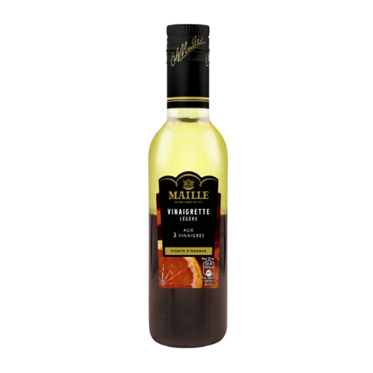 MAILLE Vinaigrette légère Aux 3 Vinaigres Pointe d'Orange 36cl