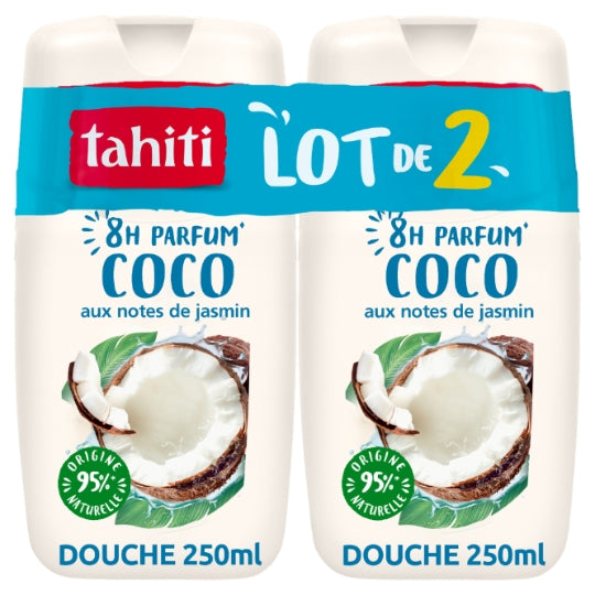 TAHITI Coconut & Jasmine Shower Gel 2 x 250ml